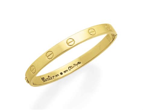 aldo cipullo love bracelet